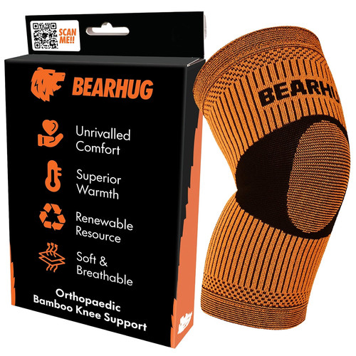 Bearhug bamboo knee support - bearhug,