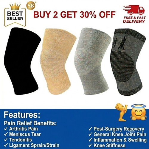 1pcs knee support bamboo - knee,