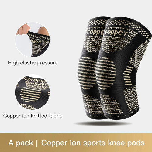 Copper knee support brace - knee,