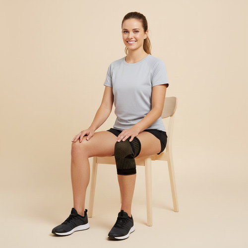 Knee support sleeve - sleeve, &