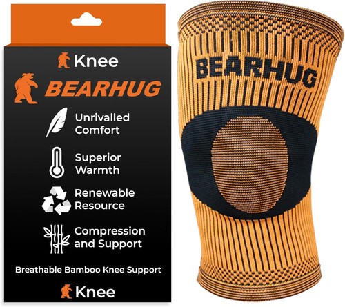 Bamboo knee compression sleeve - knee,
