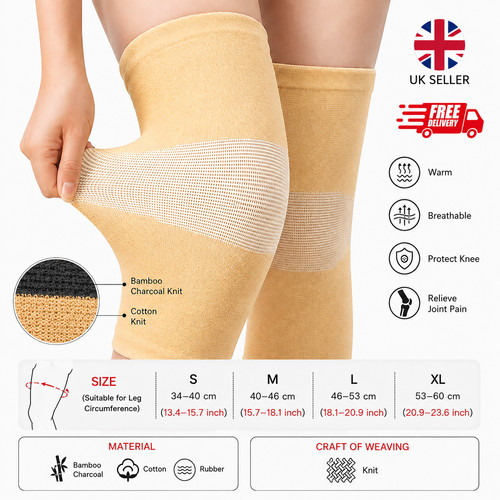 Knee support bamboo - pc,
