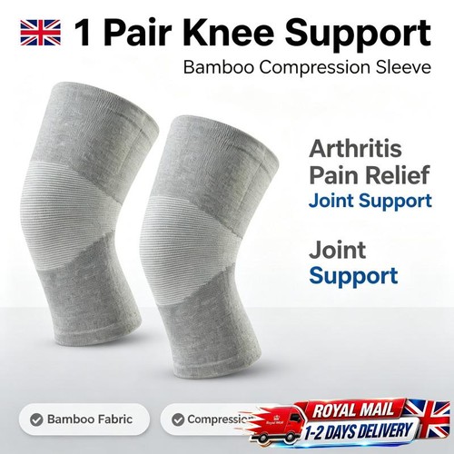 Pair knee support bamboo - 1,