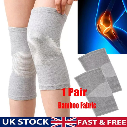 1pair knee support bamboo - 1pair,