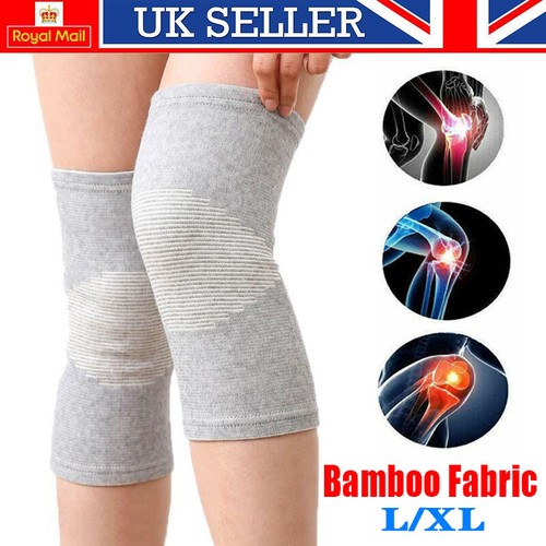 1pair knee support - 1pair, bamboo