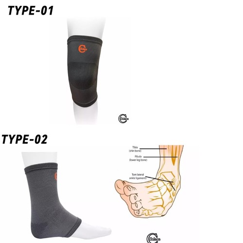 2pc bamboo charcoal knee - 2pc,